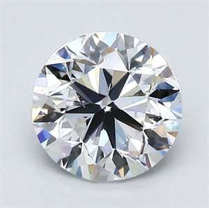 Foto Diamante Natural 1.50 quilates, Redondo , Color D, claridad VS2 y certificado GIA de