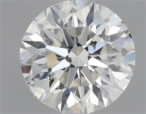 Foto Diamante Natural 0.50 quilates, Redondo , Color J, claridad SI2 y certificado GIA de