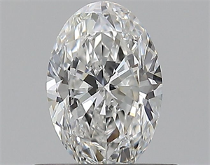 Picture of Natural Diamond 0.50 Carats, Oval with  Cut, F Color, VVS1 Clarity and Certified by GIA