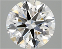 Del inventario de diamantes de laboratorio, 2.57 quilates, Redondo , Color F, claridad VVS2 y certificado IGI