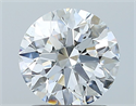 Natural Diamond 1.51 Carats, Round with Excellent Cut, D Color, SI1 Clarity and Certified by GIA