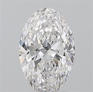 Foto Diamante Natural 1.51 quilates, Ovalado , Color E, claridad VVS1 y certificado GIA de