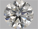 Natural Diamond 0.90 Carats, Round with Very Good Cut, I Color, SI2 Clarity and Certified by GIA