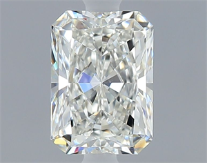 Picture of Natural Diamond 0.52 Carats, Radiant with  Cut, I Color, VS2 Clarity and Certified by GIA