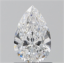 Diamante Natural 1.01 quilates, De pera , Color D, claridad VS2 y certificado GIA