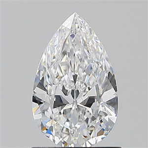 Foto Diamante Natural 1.01 quilates, De pera , Color D, claridad VS2 y certificado GIA de