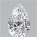 Diamante Natural 0.70 quilates, De pera , Color D, claridad VS1 y certificado GIA