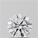 Lab Grown Diamond 1.00 Carats, Round with Ideal Cut, D Color, VS1 Clarity and Certified by IGI