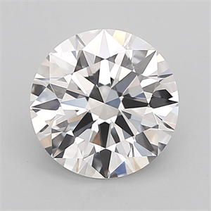 Picture of Lab Grown Diamond 2.04 Carats, Round with Ideal Cut, E Color, VS1 Clarity and Certified by IGI