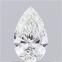 Diamante Natural 0.53 quilates, De pera , Color I, claridad SI2 y certificado GIA