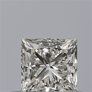 Picture of Natural Diamond 0.40 Carats, Princess with  Cut, H Color, VVS2 Clarity and Certified by IGI