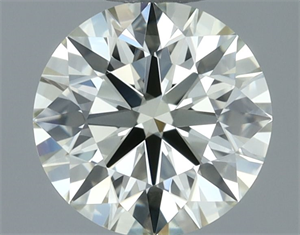 Foto Diamante Natural 0.63 quilates, Redondo , Color N, claridad VVS1 y certificado GIA de