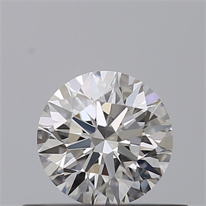 Picture of Natural Diamond 0.42 Carats, Round with Excellent Cut, D Color, VS2 Clarity and Certified by GIA