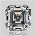 Diamante Natural 1.71 quilates, Asscher , Color J, claridad VVS2 y certificado GIA