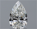 Natural Diamond 1.01 Carats, Pear with  Cut, H Color, SI1 Clarity and Certified by GIA