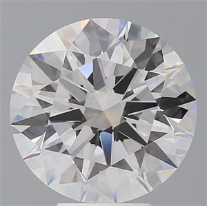 Picture of Lab Grown Diamond 6.05 Carats, Round with Ideal Cut, E Color, VVS2 Clarity and Certified by IGI