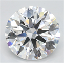 Lab Grown Diamond 4.17 Carats, Round with Excellent Cut, D Color, VVS1 Clarity and Certified by GIA