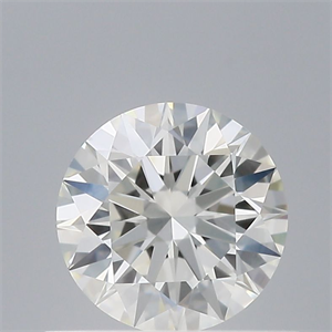Picture of Natural Diamond 0.58 Carats, Round with Excellent Cut, H Color, VS1 Clarity and Certified by GIA