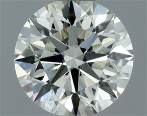 Picture of Natural Diamond 0.72 Carats, Round with Excellent Cut, K Color, VVS2 Clarity and Certified by IGI