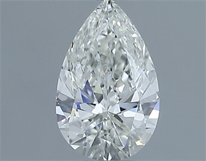 Foto Diamante Natural 0.60 quilates, De pera , Color H, claridad SI1 y certificado IGI de