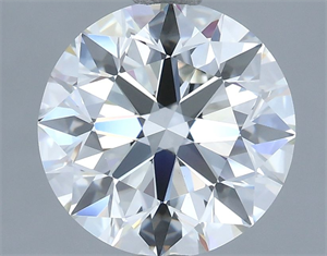 Picture of Natural Diamond 2.81 Carats, Round with Excellent Cut, G Color, VS1 Clarity and Certified by IGI