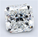 Diamante Natural 4.01 quilates, Radiante , Color H, claridad VVS1 y certificado GIA