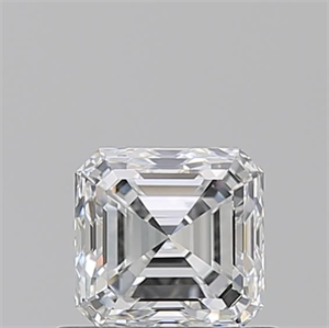 Picture of Natural Diamond 0.70 Carats, Asscher with  Cut, E Color, VVS1 Clarity and Certified by GIA
