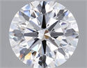 Del inventario de diamantes de laboratorio, 1.05 quilates, Redondo , Color D, claridad VVS2 y certificado IGI