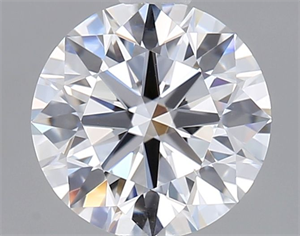 Picture of Lab Grown Diamond 1.05 Carats, Round with Ideal Cut, D Color, VVS2 Clarity and Certified by IGI