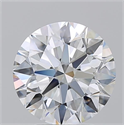 Natural Diamond 3.18 Carats, Round with Excellent Cut, G Color, VS1 Clarity and Certified by GIA
