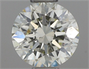 Diamante Natural 0.50 quilates, Redondo , Color K, claridad VS2 y certificado IGI