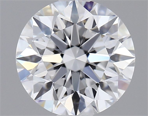 Picture of Lab Grown Diamond 1.02 Carats, Round with Excellent Cut, D Color, VVS1 Clarity and Certified by IGI