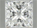 Diamante Natural 0.63 quilates, Princesa , Color H, claridad VVS2 y certificado GIA