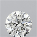 Natural Diamond 0.70 Carats, Round with Excellent Cut, H Color, SI1 Clarity and Certified by IGI