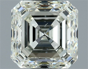 Picture of Natural Diamond 1.00 Carats, Asscher with  Cut, I Color, VS2 Clarity and Certified by IGI