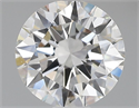 Lab Grown Diamond 1.02 Carats, Round with Excellent Cut, E Color, VS1 Clarity and Certified by IGI