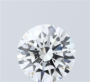 Picture of Lab Grown Diamond 2.01 Carats, Round with Excellent Cut, D Color, VVS2 Clarity and Certified by IGI