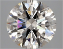 Del inventario de diamantes de laboratorio, 3.01 quilates, Redondo , Color H, claridad VVS2 y certificado IGI