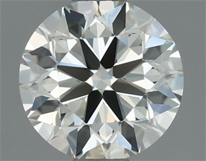 Picture of Natural Diamond 0.70 Carats, Round with Excellent Cut, K Color, VVS1 Clarity and Certified by IGI