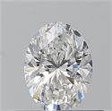 Natural Diamond 0.50 Carats, Oval with  Cut, E Color, VS1 Clarity and Certified by GIA