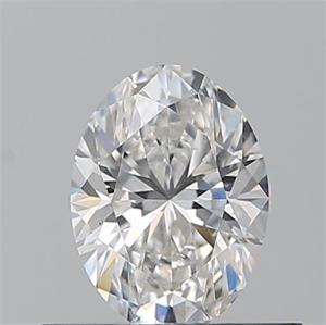 Picture of Natural Diamond 0.50 Carats, Oval with  Cut, E Color, VS1 Clarity and Certified by GIA