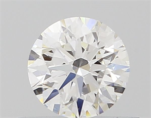 Picture of Natural Diamond 0.41 Carats, Round with Excellent Cut, E Color, VS2 Clarity and Certified by GIA