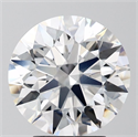 Lab Grown Diamond 3.52 Carats, Round with Ideal Cut, D Color, VS1 Clarity and Certified by IGI
