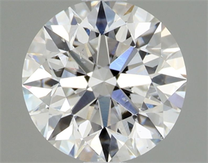 Picture of Natural Diamond 0.90 Carats, Round with Excellent Cut, E Color, SI1 Clarity and Certified by GIA
