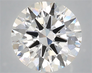 Picture of Lab Grown Diamond 6.04 Carats, Round with Excellent Cut, E Color, VVS2 Clarity and Certified by IGI