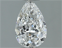 Diamante Natural 0.50 quilates, De pera , Color G, claridad VS1 y certificado GIA
