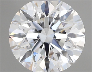 Picture of Lab Grown Diamond 1.00 Carats, Round with Excellent Cut, D Color, VVS1 Clarity and Certified by IGI