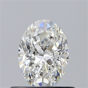 Picture of Natural Diamond 0.51 Carats, Oval with  Cut, G Color, VVS1 Clarity and Certified by GIA