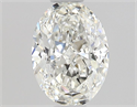 Natural Diamond 0.50 Carats, Oval with  Cut, G Color, VS1 Clarity and Certified by GIA