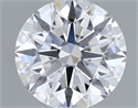 Del inventario de diamantes de laboratorio, 1.05 quilates, Redondo , Color D, claridad VVS2 y certificado IGI